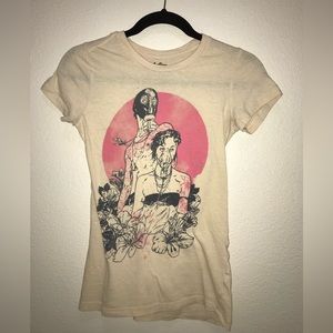 Threadless Women’s fitted tee: “After All” (tattoo, apocalyptic)